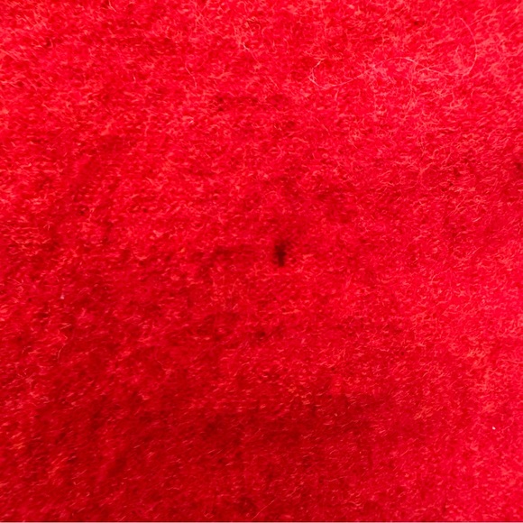 Eileen Fisher Lightweight Boiled Wool Kimono Sweater Jacket in Red Size Small - Picture 6 of 8